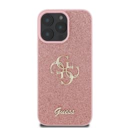 iPhone 16 Pro Max - Étui à logo métallique Guess rose GUHCP16XHG4SGP – Bild 3