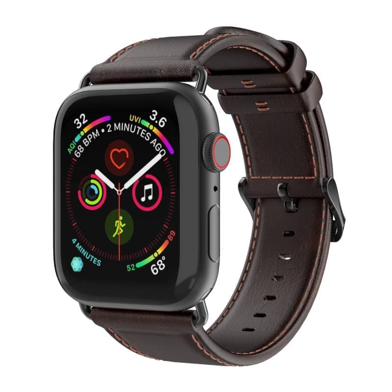 Apple Watch - DUX Business Strap (38-42mm), Dunkelbraun