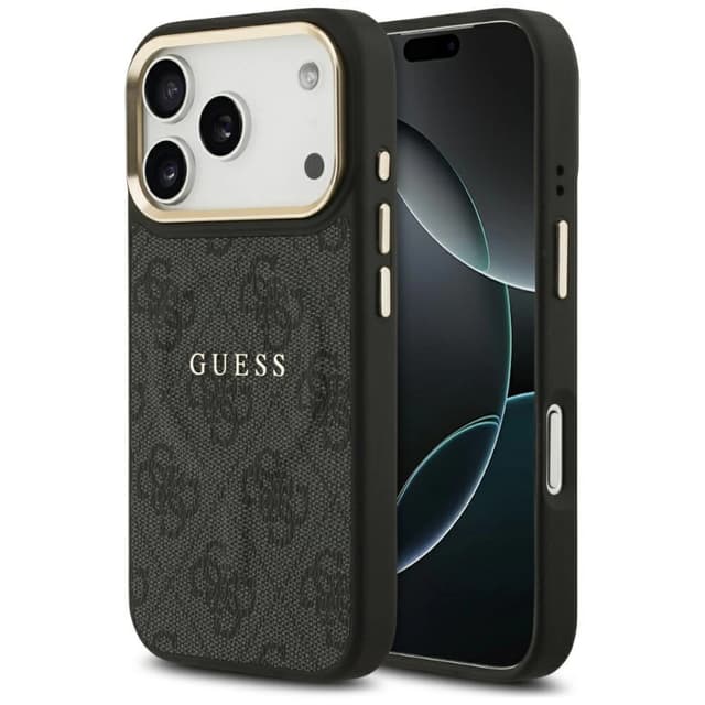 iPhone 17 Pro - Leather MagSafe Case, Black GUHMP17LP4MSEGCK