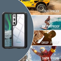 Samsung S22 - Étui d'extérieur Redpepper, IP68, MagSafe, étanche, noir – Bild 3