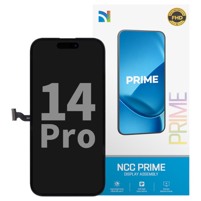 Apple iPhone 14 Pro Frontglas / LCD, NCC Incell (Prime)