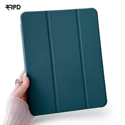 iPad Pro 12.9 (2018-2022) / Air 13 (2024/2025) - Étui RPD SBL Tri-Fold, vert foncé – Bild 1