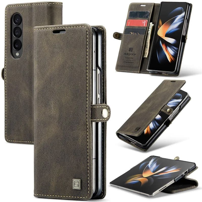 Samsung Galaxy Z Fold4 - Autspace Flip - braun