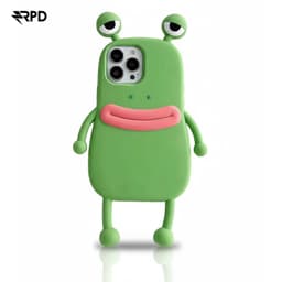 iPhone 11 - Lustige 3D Frosch Hülle mit Armen, Beinen und Augen – Bild 1