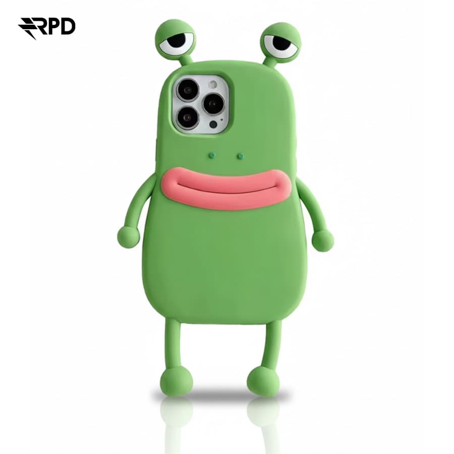 iPhone 11 - Lustige 3D Frosch Hülle mit Armen, Beinen und Augen