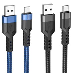 Hoco U110 Cavo robusto da USB-C a USB-A da 1,2 m, nero, resistente e durevole – Bild 3