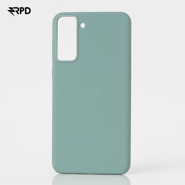 Samsung S21 Plus - Étui en silicone, turquoise
