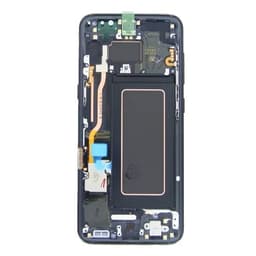 Samsung Galaxy S8 front glass / LCD black, pulled – Bild 1