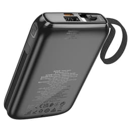 Hoco - Q19 Lucky 30W Powerbank avec écran numérique et câble, 10000mAh, noir – Bild 2