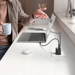 McDodo - Gana Mini 45W Charger avec double port USB-C, noir – Bild 5