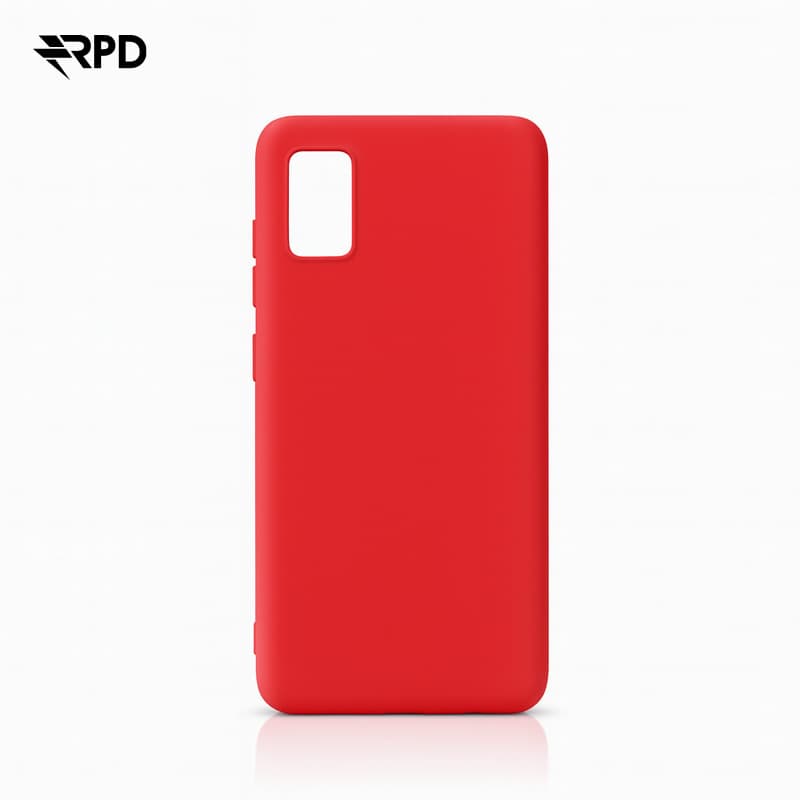 Samsung Galaxy A41 - Liquid Silicone Case - Silikonhülle, Rot