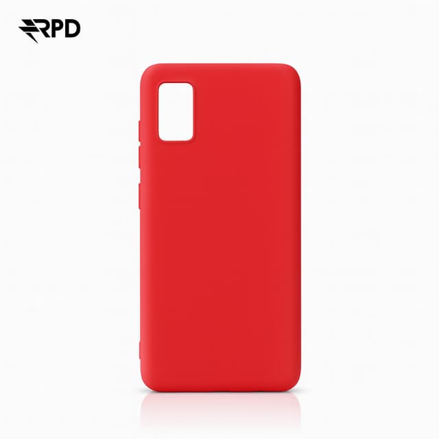 Samsung Galaxy A41 - Liquid Silicone Case - Housse en silicone, rouge