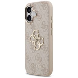 iPhone 17 - Custodia Guess Metal Logo Gold, rosa GUHCP17S4GMGCPI – Bild 2