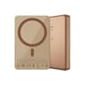 Maxco MP38 - Powerbank 5000mAh, MagSafe kompatibel, ultraslim, leicht und tragbar, bronze
