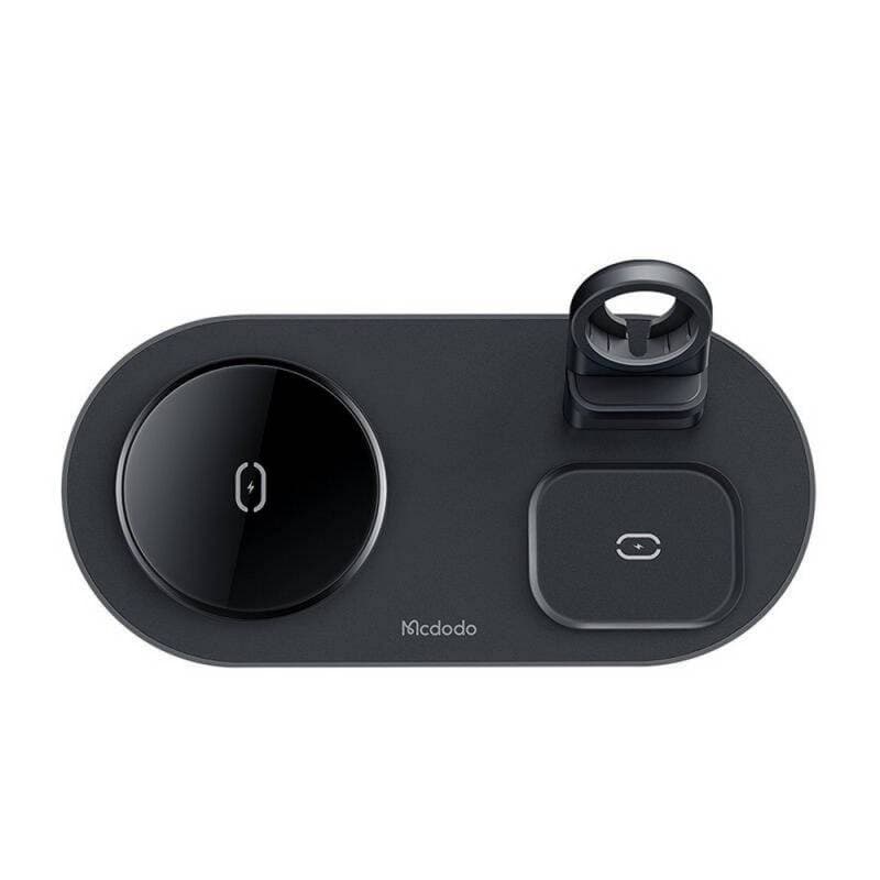 Mcdodo - Caricatore Magsafe 3 in 1, 15W, nero – 2