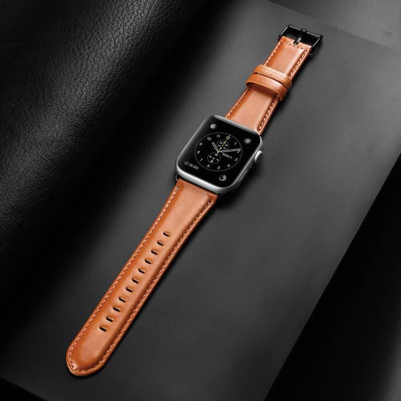 Apple Watch - DUX Business Strap (42mm/44mm/45mm/46mm(10.Gen)/49mm), Braun – 3