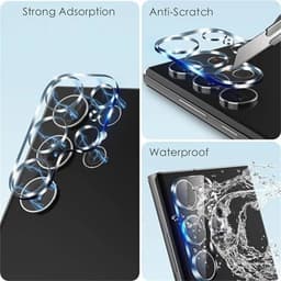 Samsung Galaxy S23 Ultra - Tempered glass rear camera - fully transparent – Bild 2