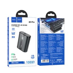 Hoco - Q3 Pro Powerbank 10000mAh, 22.5W+PD20W, black, compatible with smartphones and tablets, black – Bild 7