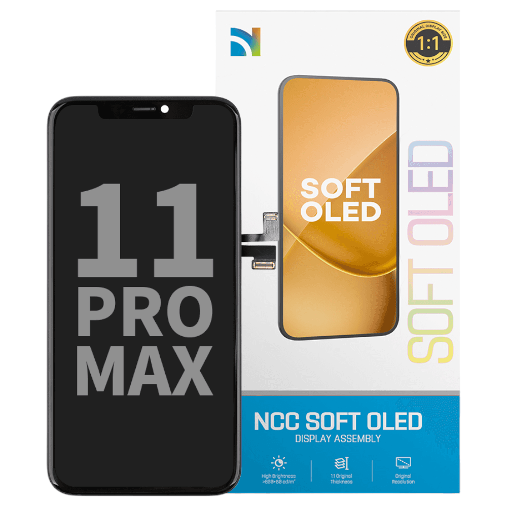 Apple iPhone 11 Pro Max - NCC Soft OLED Display spare part