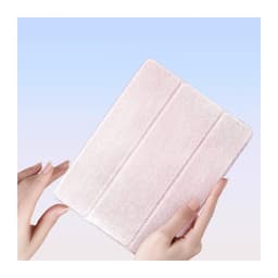 iPad Air 11 / Air 4/5 10.9 / Pro 11 - Dux Ducis Unid Series, étui à rabat relevable, rose + coeurs – Bild 3