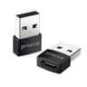 Proove - Extension USB-A to USB-C Adapter, Schwarz