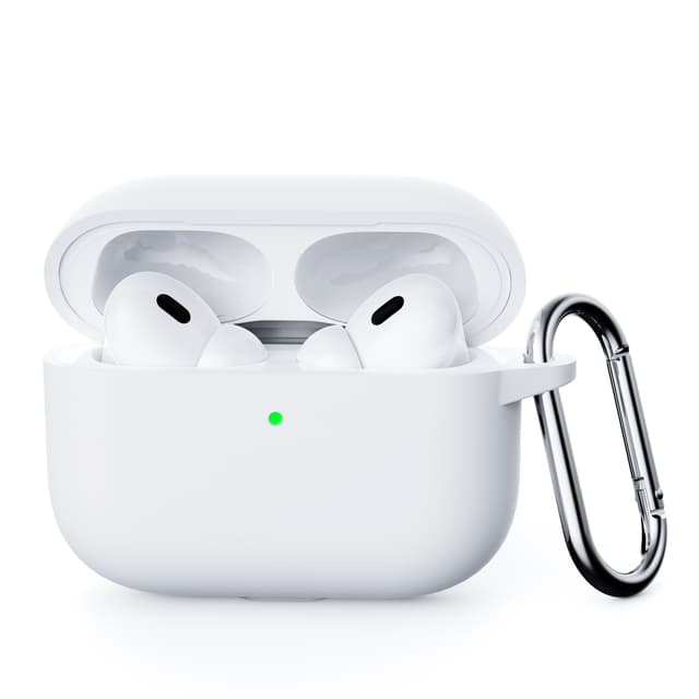 Airpods Pro 3 - Custodia in silicone bianco