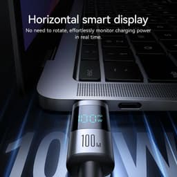 Joyroom Cavo di ricarica rapida del display digitale (S-A16Pro) da Tipo-C a Tipo-C, 1,2 m, nero – Bild 7