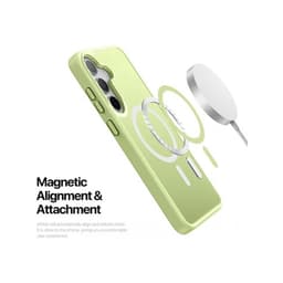Samsung Galaxy S25 - Dux Ducis Yind Series avec Magsafe en vert citron vert – Bild 4