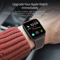 Apple Watch - DUX Business Strap (38-42mm), dark brown – Bild 8