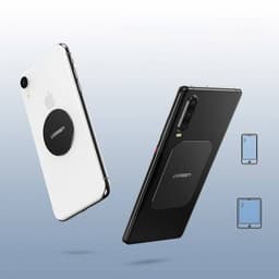 Ugreen - Piastra metallica arrotondata per supporto magnetico del telefono, confezione da 2, nero – Bild 5
