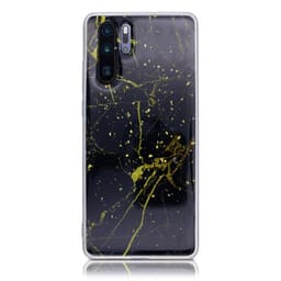 Huawei P30 Pro - Marbre noir & paillettes d'or – Bild 1