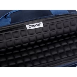 Okade T62 Macbook / laptop bag 13.3-14 inch - padded, shoulder strap, gray – Bild 5