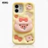 iPhone 11 - Cute 3D silicone piggy case with bow