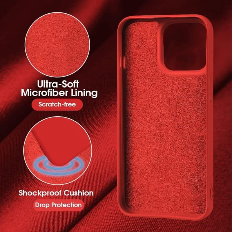 Samsung Galaxy S23 Ultra - Custodia sottile X-Level, rosso – 3