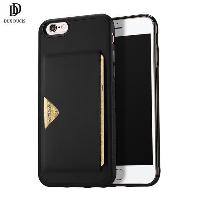 iPhone 6/6s - Dux Ducis Pocard series schwarz