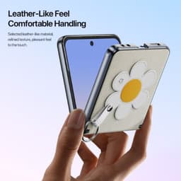 Samsung Galaxy Z Flip 7 - Serie Dux Ducis Luvy, edizione Daisy, Starlight – Bild 5