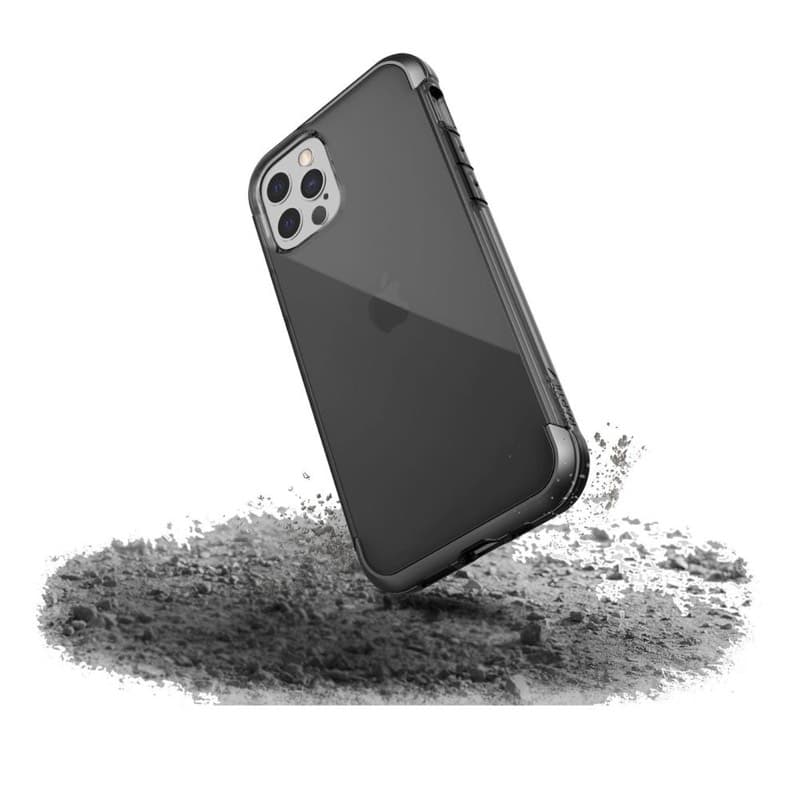 iPhone 15 Plus - Raptic Defense Air Clear Case Schwarz – 3