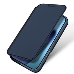Apple iPhone Air - Pelle Dux Ducis Pro Series Blu Scuro – Bild 2