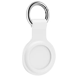 Set of 2 AirTag key fob covers - iCarer silicone case, white (XYSK001-WH) – Bild 2