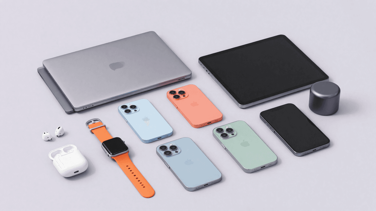 Smartphones, Tablets, Smartwatch, Kopfhörer und weitere Geräte