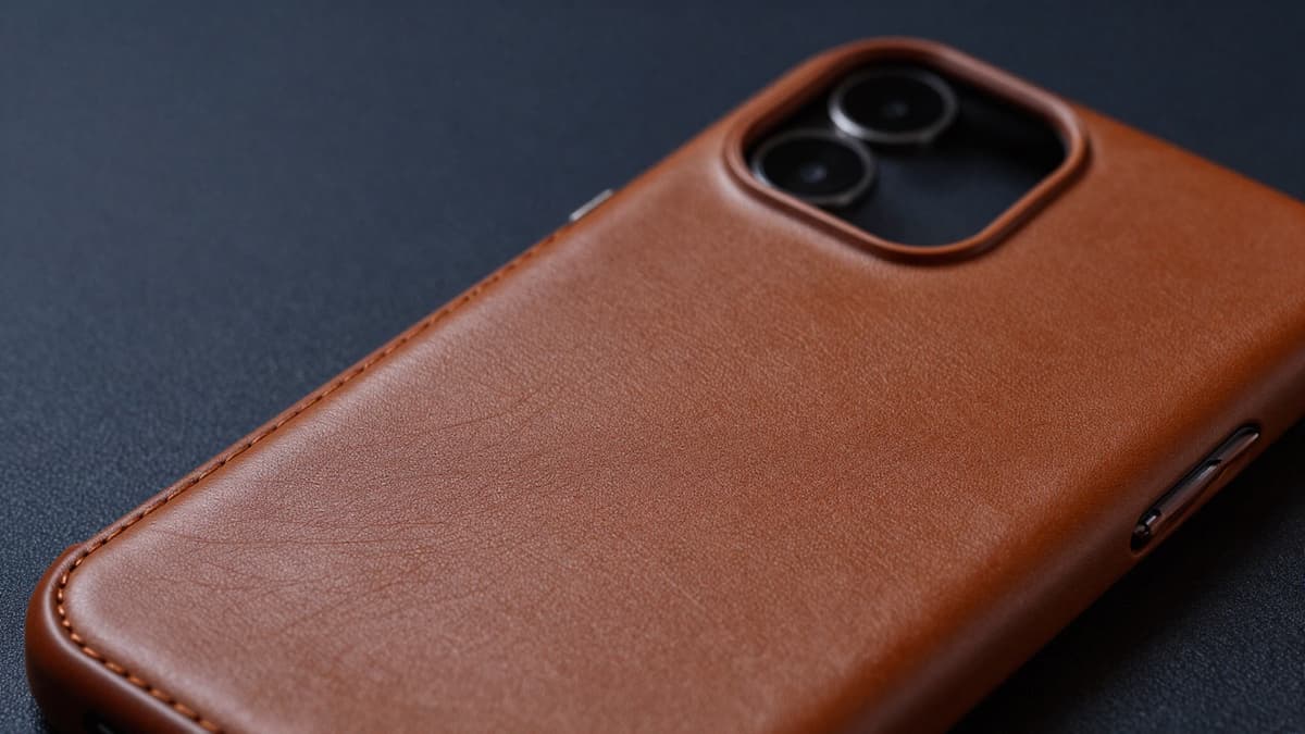 Genuine leather cases for your iPhone