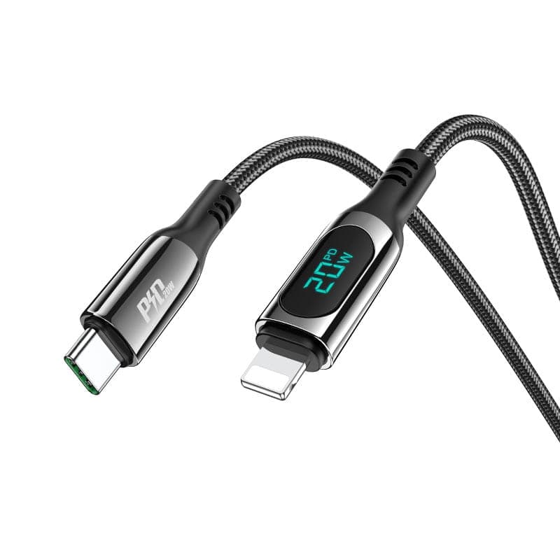 Hoco - Extreme PD charging cable lightning to USB-C, blue (S51)
