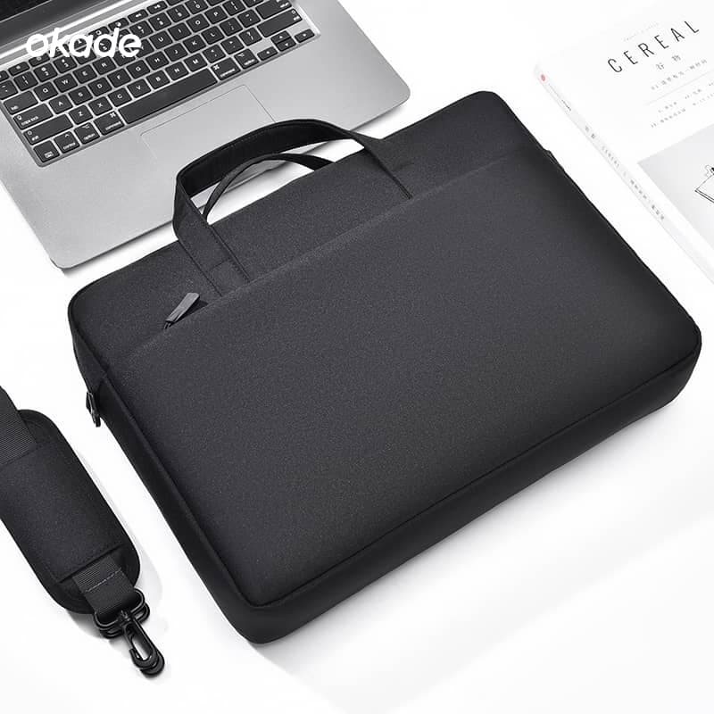 Okade - MacBook / Laptop-Tasche 17.3 Zoll, Modell B008, Schwarz – 3