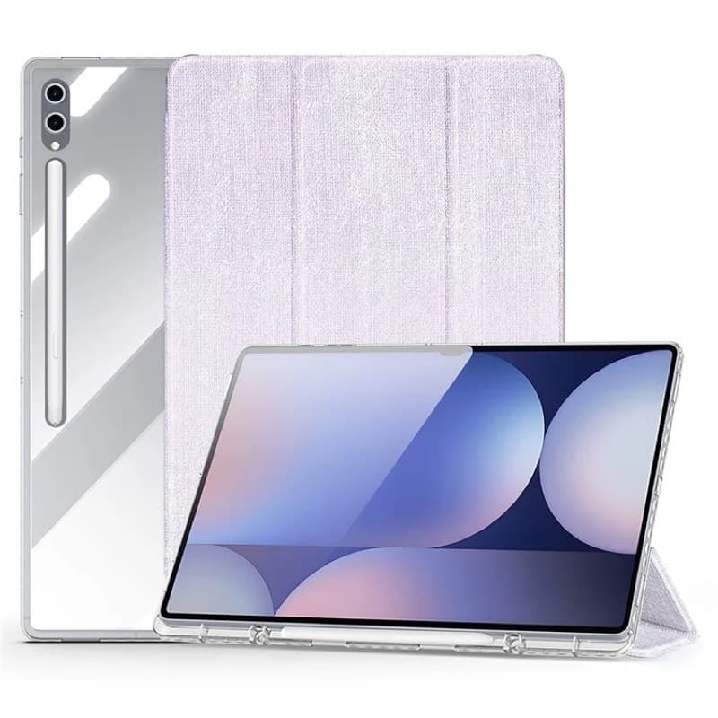Samsung Galaxy Tab S9 Ultra / S8 Ultra / S10 Ultra - Dux Ducis Unid Series, attachable flip case, purple