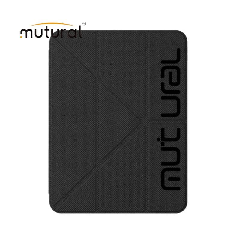 Mutural - iPad 10/11 Gen (A16) Diamond Series, iPad Folio Hülle, Schwarz