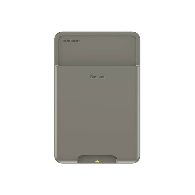 Baseus - Silicone card holder, dark gray (ACKD-A0G)