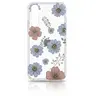 A15 - Blumenhülle mit Pastellpinken & blauen Blumen