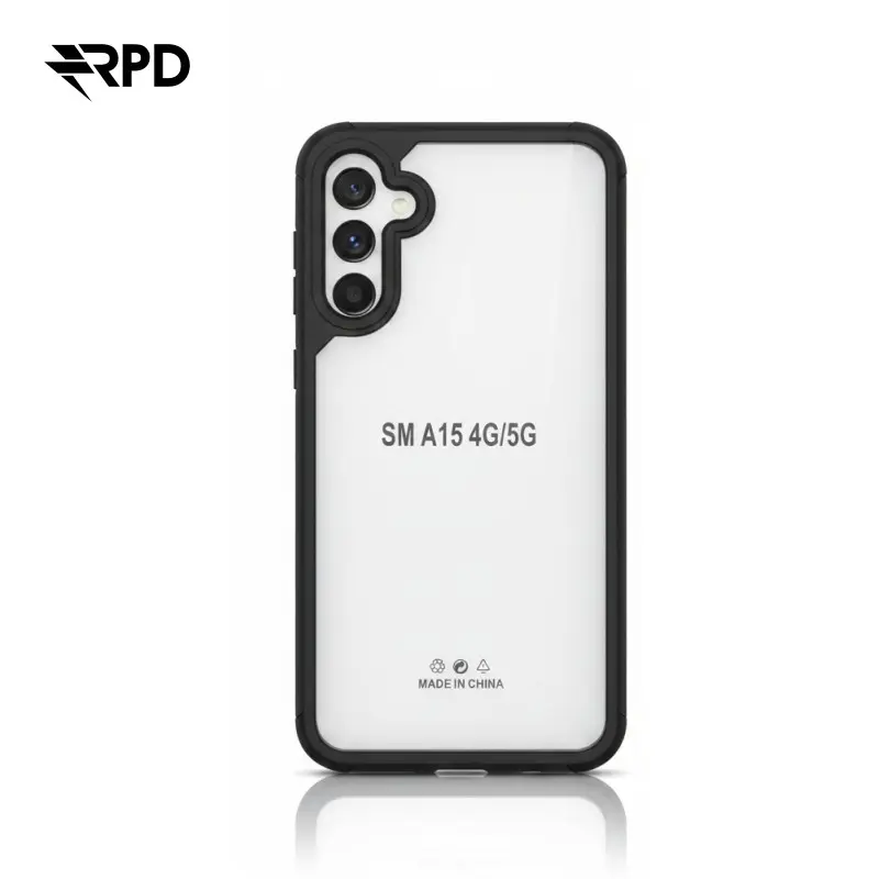 A15 - Protective cover, transparent with black edge