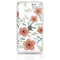 A35 - Housse florale avec grandes fleurs roses – Bild 1