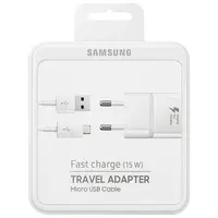 Adattatore da viaggio Samsung - Carica rapida 15W + cavo Micro USB – Bild 1